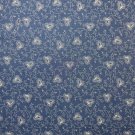 Leaf Vine Fabric Indigo Crossing 14752 by Moda 1/2 YARD x 45” wide 100% Cotton