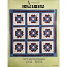 Danna’s Rose Quilt Pattern from The Calico Kid by S. Sigal, Applique, Makes 6 Sizes