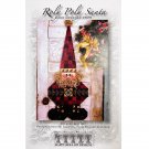 Roly Poly Santa Holiday Runner Quilt PATTERN Door Greeter Comes With Beard Trim