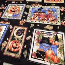 Halloween Fabric Panel Midnight Mischief by Diane Knott for Clothworks 39" L x 44" W