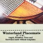 Christmas Placemats Pattern, Winterland Placements Pattern P169 by Fabric Expressions