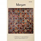 Maryam Quilt Pattern LBQ0239 by Laundry Basket Quilts Half Square Triangle Quilt