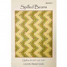 Spilled Beans Quilt Pattern LBQ0421P by Laundry Basket Quilts Four Patch Zig Zag