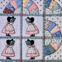 Sunbonnet Sue Quilt Pattern Sunbonnet Fan Club 055 by Betty Alderman Designs
