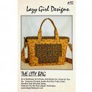 The City Bag Purse Pattern 112 by Joan Hawley for Lazy Girl Designs