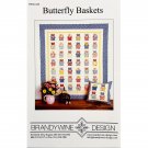 Butterfly Baskets Quilt Pattern BWD-A06 by Brandywine Design, Easy Applique and Piecing