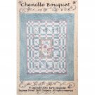 Chenille Bouquet Quilt Pattern by Karla Alexander, Piecing and Chenille Applique
