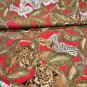 Jungle Creatures Fabric Zebra Leopard Bally Prints Extra Wide Cotton By the Yard