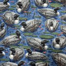 Wood Ducks Fabric VIP Cranston Ducks on Lake Lily Pads 100% Cotton By the Yard