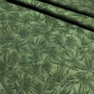 Bamboo Leaves Fabric Beautiful Borders and Backgrounds by Maywood 100% Cotton 1 YARD