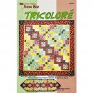 Tricolore' 3 Color Quilt PATTERN DW25 by Diane Weber Sew Biz, Makes 2 Projects!