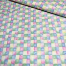 Checked Baby Fabric Over the Moon Betty Whiteaker Springs Cotton By the 1/2 Yard