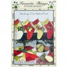 A Fruitful Christmas Stockings Tree Skirt and Pears PATTERN 056 by Favorite Things