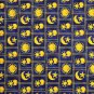 Sun Moon Stars Fabric Celestial Spirit 6021 Springs 100% Cotton By the 1/2 Yard