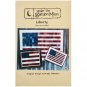 Liberty Flag Quilt Pattern by Mindy Johnston Under the Garden Moon Makes 3 Sizes