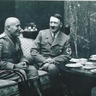 German WW2 Photo  == Adolf Hitler +  Mussolini