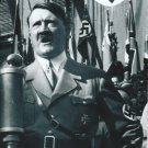 German WW2 Photo  == Adolf Hitler Giving Speech