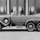 German WW2 Photo  == Adolf Hitler Staff Car