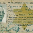German WW2 Photo --  Jewish Identification Card