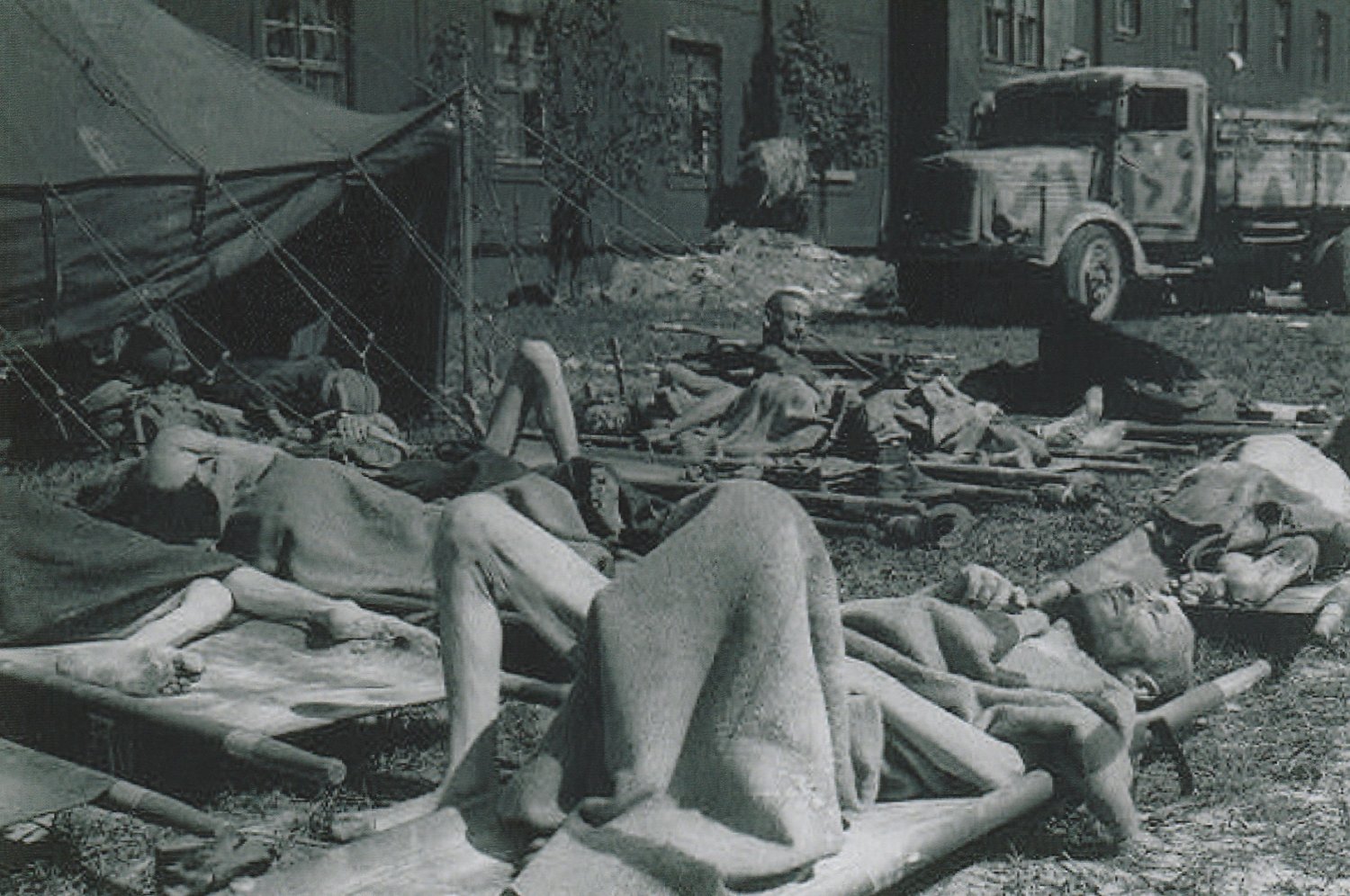 German WW2 photo  - Concentration Camps