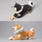 Shiba Inu Crossing Paws Figurine
