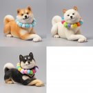Shiba Inu Crossing Paws Figurine