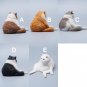 Lazy Fat Cat Sitting On Sofa Figurine