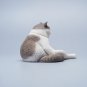 Lazy Fat Cat Sitting On Sofa Figurine