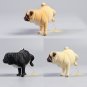 Pug Peeing Figurine
