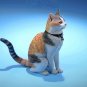 Tabby Cat Sitting Figurine