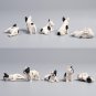 French Bulldog Mini Figurine Set