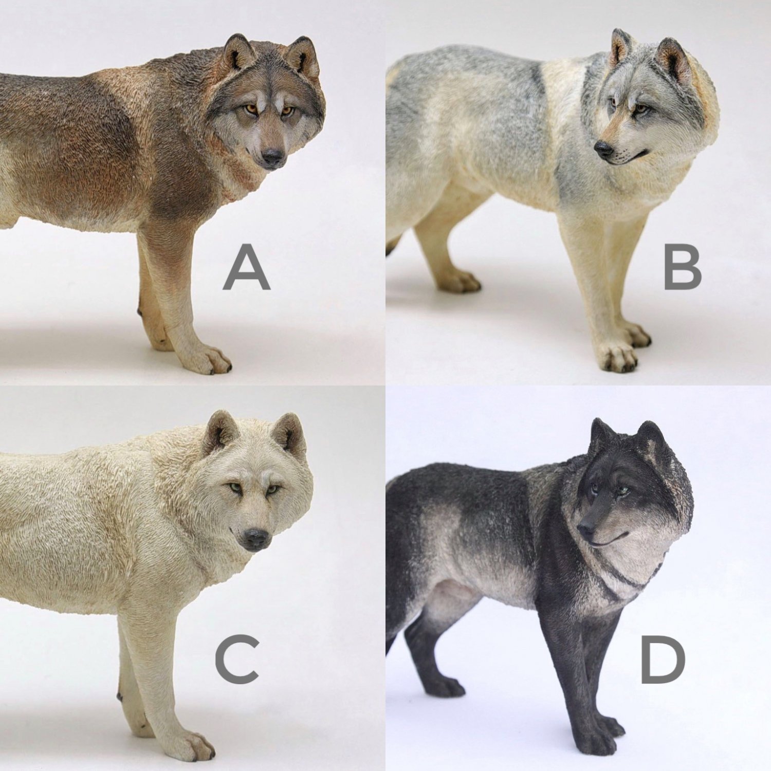 Steppe Wolf Figurine