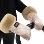 Warm Muff Stroller Gloves, Wind & Water-Resistant with Universal Fit, Anti-Freeze Gloves