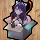 Vshojo Stray Kson Vtuber Vinyl Black sticker