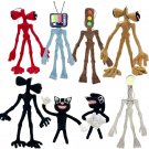 55cm Bendable Siren Head Plush Toy Collectible Toy Office Stuffed Toy Desktop Ornament Plushie Doll