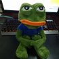 45cm Sad Frog Plush Toy Soft Stuffed Memes Pepe The Sad Frog Animal Plush Doll Birthday Gift Kid