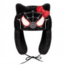 Japanese Cartoon Anime Hello Kitty Spiderman Cat Ushanka Hat Cute Y2K Warm Winter Hat