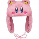 Japanese Cartoon Anime Kirby Star Ushanka Pink Hat Cute Y2K Warm Winter Hat