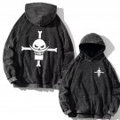 Japanese Harajuku Sweater One Piece Luffy Skull Streetwear Jacket Sweatshirt Pullover Jumper