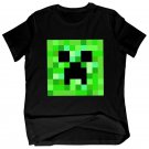 Y2K T-shirt Cartoon Minecraft Graphic Print Harajuku Goth Streetwear Hip Hop Short Sleeve Top