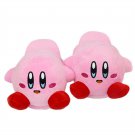 Cute Anime Nintendo Kirby Star Kawaii Plush Indoor Slippers Adult Kids Warm Shoes Home
