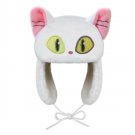 Japanese Cartoon Anime Daijin Cat and Sadaijin Cat Plush Ushanka Hat Cute Y2K Warm Winter Hat