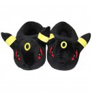 Japanese Cute Anime Pokemon Umbreon Kawaii Plush Indoor Slippers Adult Warm Shoes Home