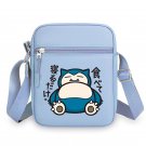 Anime Cartoon Pokemon Snorlax Shoulder Bag Handbag Crossbody Bag Messenger School Work Bags