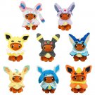 Eevee Cos Umbreon Espeon Jolteon Flareon Glaceon Vaporeon Sylveon Leafeon Plush Toy Collection