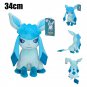 Original Pokemon Plush Toys Eevee Sylveon Umbreon Espeon Sylveon Glaceon Jolteon Stuffed Animals