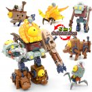 Plant vs. Zombie Package BOSS Robot Doll PVZ Zombies Educational Toys PVC Action Figure Model Toys