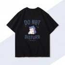 Pokemon Game Snorlax T-shirt Summer Men Women Japanese Harajuku Trend Loose Casual Short-sleeved Top