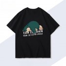 Pokemon Game Snorlax T-shirt Summer Men Women Japanese Harajuku Trend Loose Casual Short-sleeved Top