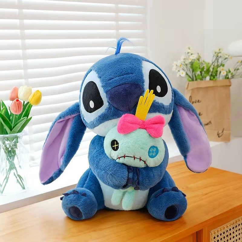 30cm Plush Stitch Lilo Doll Cute Mimikyu Stitch Plush Stuffed Toy Anime Soft Stuffed Kawaii Gift